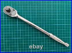 Snap on tools usa 3/8 drive FL80 long handle chrome ratchet (4325)