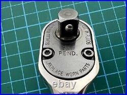 Snap on tools usa 3/8 drive FL80 long handle chrome ratchet (4325)