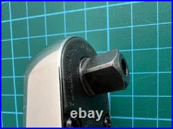 Snap on tools usa 3/8 drive soft grip flex head quick release chrome ratchet