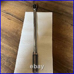 Snap on torque wrench QJRM 250A