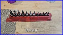 Snap on torx 12 Piece set 3/8 And 1/4 Snap on torx 12 Piece set 3/8 And 1/4