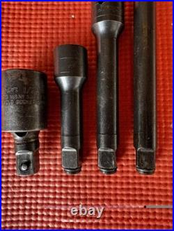 Snapon 1/2 Drive Impact Extension Set With Ip80d Wobble Impact