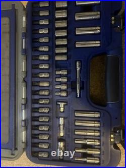 Snapon/Bluepoint 1/4 47pc Metric Socket Set READ DESCRIPTION