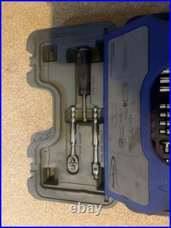 Snapon/Bluepoint 1/4 47pc Metric Socket Set READ DESCRIPTION