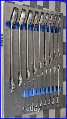 Snapon Bluepoint Ratchet Spanner Set