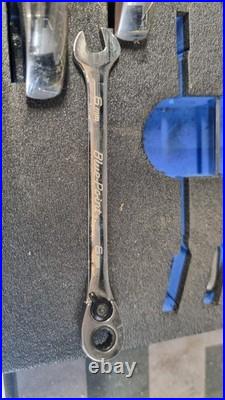 Snapon Bluepoint Ratchet Spanner Set