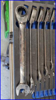 Snapon Bluepoint Ratchet Spanner Set