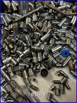 Socket Mixed Bundle Job Lot- ratchet/extensions, 350 Sockets Plus Tool Box