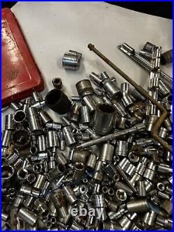 Socket Mixed Bundle Job Lot- ratchet/extensions, 350 Sockets Plus Tool Box