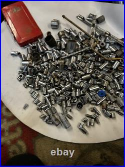 Socket Mixed Bundle Job Lot- ratchet/extensions, 350 Sockets Plus Tool Box