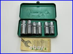 Stahlwille (Germany) 6pc 12617A Threaded Stud Remover Installer Set, 1/2 Drive