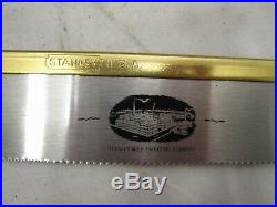Stanley 150th Anniversary Dovetail Back Saw 150 Years withBox Hand Tool COA 1993