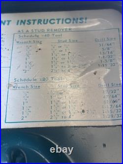 Stud extractor removal Set
