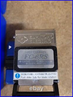 Sumitomo FC6-RS Fusion Fibre Cleaver Untested