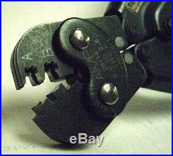 TE Connectivity AMP Connectors 720725-1 Hand Crimp Tool Used