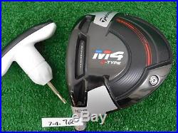 TaylorMade 2018 M4 D-Type 10.5 Left Hand Driver White Tie X5 55 Stiff w Tool