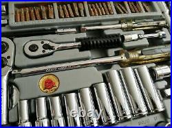 Teng Tools 111 Piece Socket Set -1/2 3/8 1/4 ratchets allen torx metric imperial