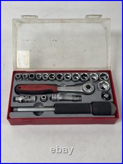 Teng Tools TT3819 19 Piece 3/8 Drive Socket Set