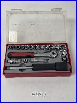 Teng Tools TT3819 19 Piece 3/8 Drive Socket Set