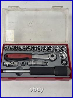 Teng Tools TT3819 19 Piece 3/8 Drive Socket Set