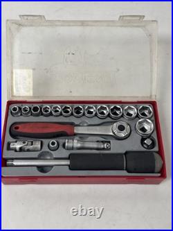 Teng Tools TT3819 19 Piece 3/8 Drive Socket Set