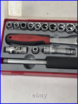 Teng Tools TT3819 19 Piece 3/8 Drive Socket Set