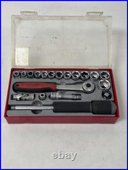 Teng Tools TT3819 19 Piece 3/8 Drive Socket Set