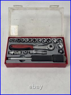 Teng Tools TT3819 19 Piece 3/8 Drive Socket Set