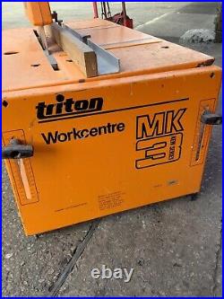 Triton Workcentre Mk3, With Black And Decker Circular Saw, Bench / Table Chop