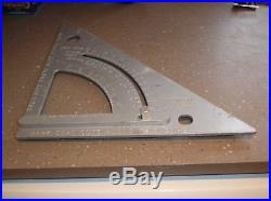 Two Stanley Quick Roofing Squares/roof Rafters, Carpenter Saw Guides