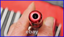 UNUSUAL ROBERT SORBY CHISEL SET of 6 chisels & 2 handles