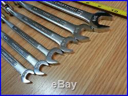 USA Made = CRAFTSMAN = V Flex Head Socket Wrench Set SAE Inch 6pc swivel Saltus