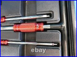 Used, Mac Tools 1/4, 3/8, 1/2 In. Magnetic (t Handle Drivers) Set Of 3