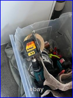 Used construction hand tools