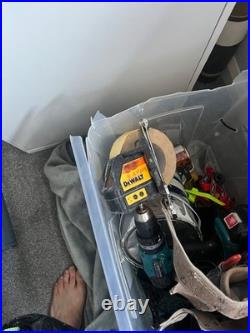 Used construction hand tools