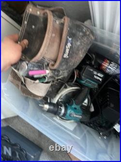 Used construction hand tools