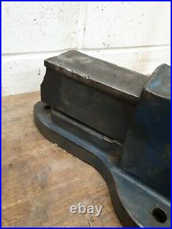 VINTAGE Record No25 QUICK RELEASE HEAVY DUTY BENCH VICE 6 ENGINEERS / FITTERS