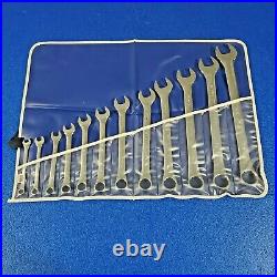 VINTAGE SK USA 12pc COMBINATION WRENCH SET 11/32 1 FREE SHIPPING TOOLS LOT