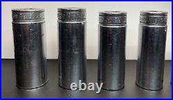 VTG Snap On SFS Deep Socket Set SAE 3/8 Drive 6 Point 11 Pc 1/4-7/8