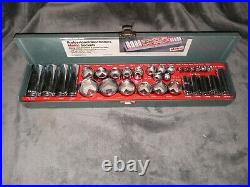 Vintage Allied Profesional Mechanics Deep And Shallow Metric Socket Set