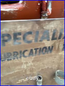 Vintage American Specialised Lubrications Tools Workshop Tool Hanging Board