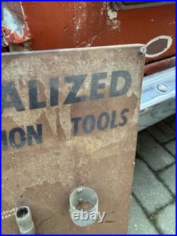 Vintage American Specialised Lubrications Tools Workshop Tool Hanging Board