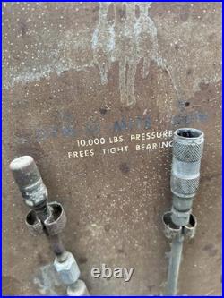 Vintage American Specialised Lubrications Tools Workshop Tool Hanging Board