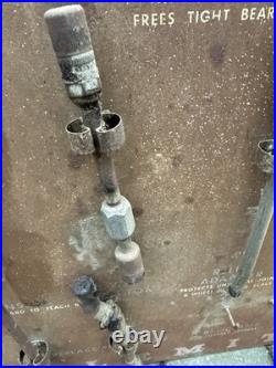 Vintage American Specialised Lubrications Tools Workshop Tool Hanging Board