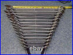 Vintage Bonney Tools BON-E-CON 14-Piece Combination Wrench Set 3/8 1-1/4 Nice
