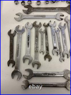 Vintage Britool Imperial Spanner Bundle 50 Spanners Mixed Lot Make Offers