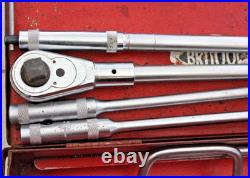 Vintage Britool large master socket set METRIC, WHITWORTH, METRIC + BOX