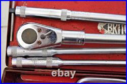 Vintage Britool large master socket set METRIC, WHITWORTH, METRIC + BOX