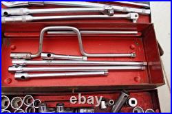Vintage Britool large master socket set METRIC, WHITWORTH, METRIC + BOX