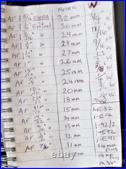 Vintage Britool large master socket set METRIC, WHITWORTH, METRIC + BOX